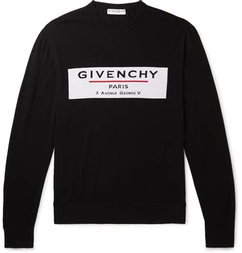 givenchy paris black sweater|Givenchy sweater sale.